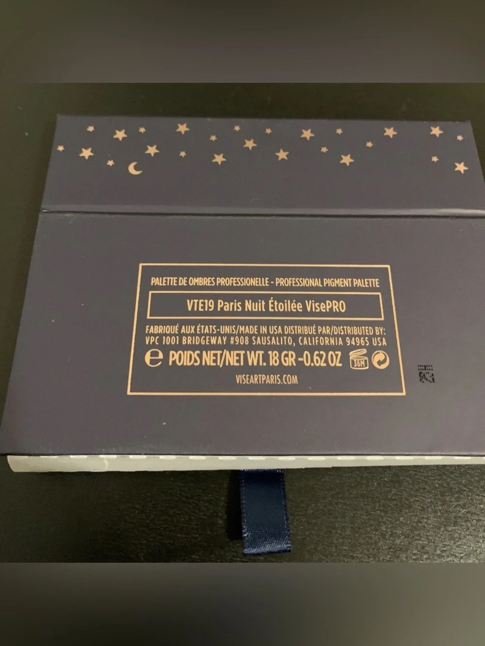 Viseart VisePRO Paris Nuit Étoilée Eyeshadow Palette